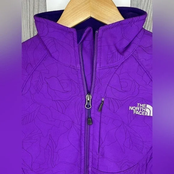 B15.26 The North Face AMVX Purple Windproof & Waterproof Apex Bionic Jacket - Picture 3 of 9